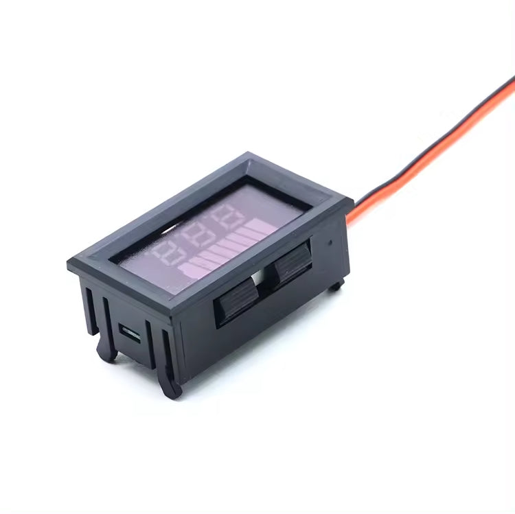 12-60 DC Volt Meter Battery Charge Level Indicator LED Tester Voltmeter