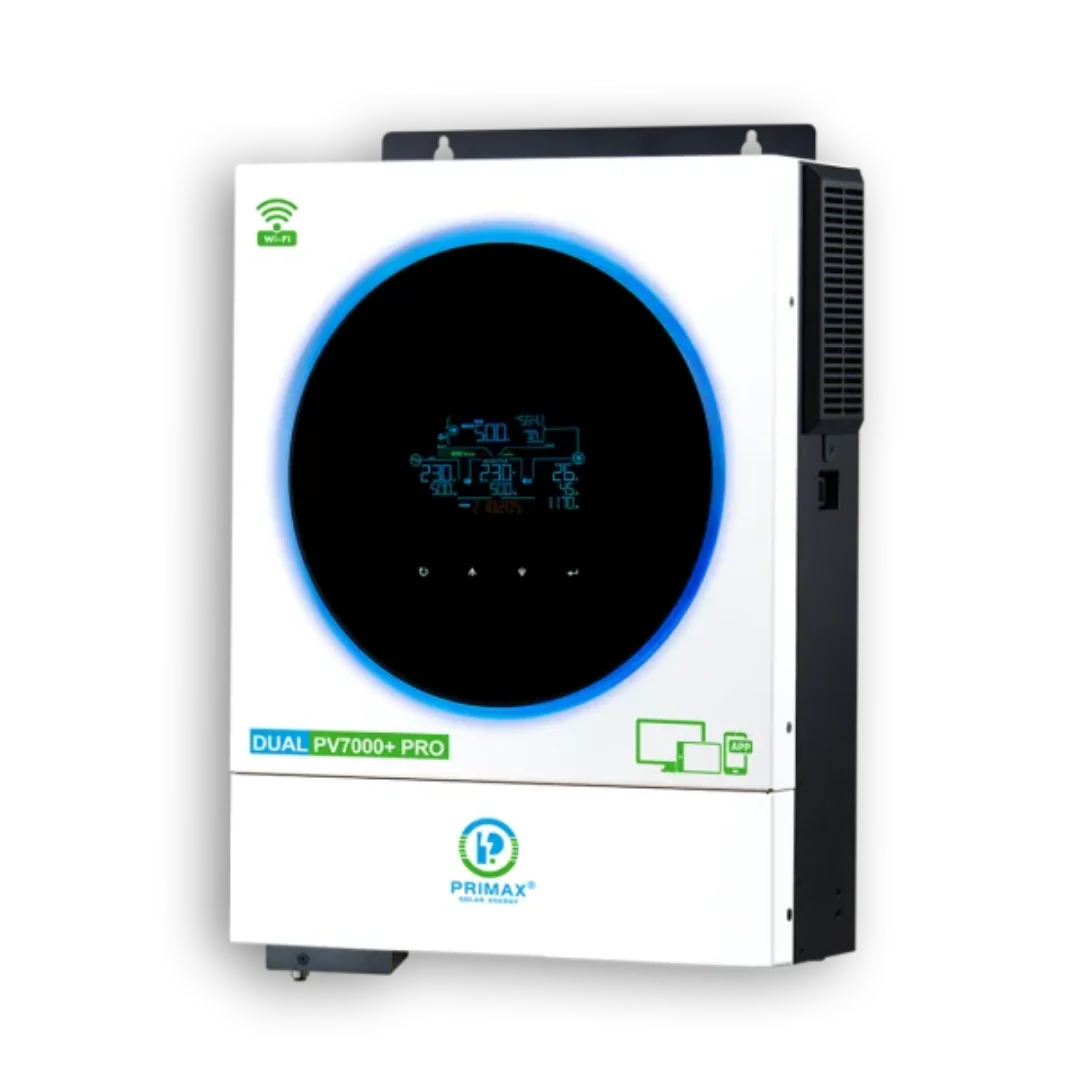PRIMAX GALAXY PV7000+ Hybrid Solar Inverter 6KW with 6000W MPPT Solar Charge Controller