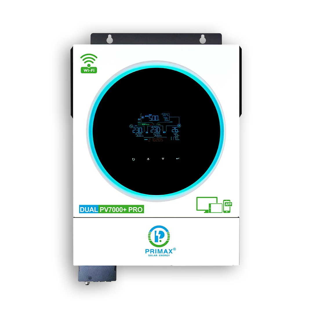 PRIMAX GALAXY PV7000+ Hybrid Solar Inverter 6KW with 6000W MPPT Solar Charge Controller
