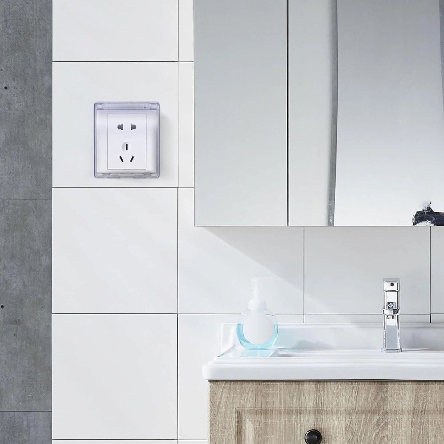 Universal 86 Type Wall Sockets Waterproof Box Switch Plate Protective Cover Outdoor & Indoor