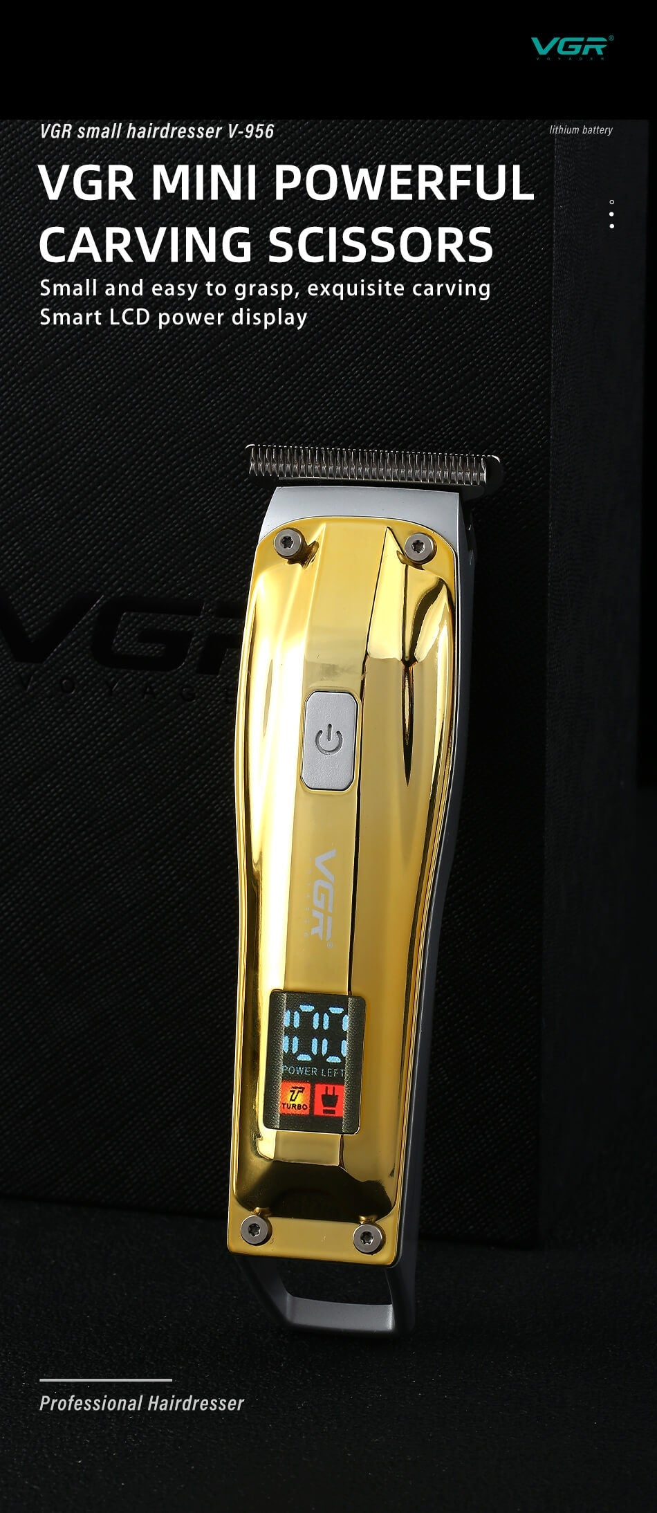 VGR V956 Sharp Hair Trimmer for men
