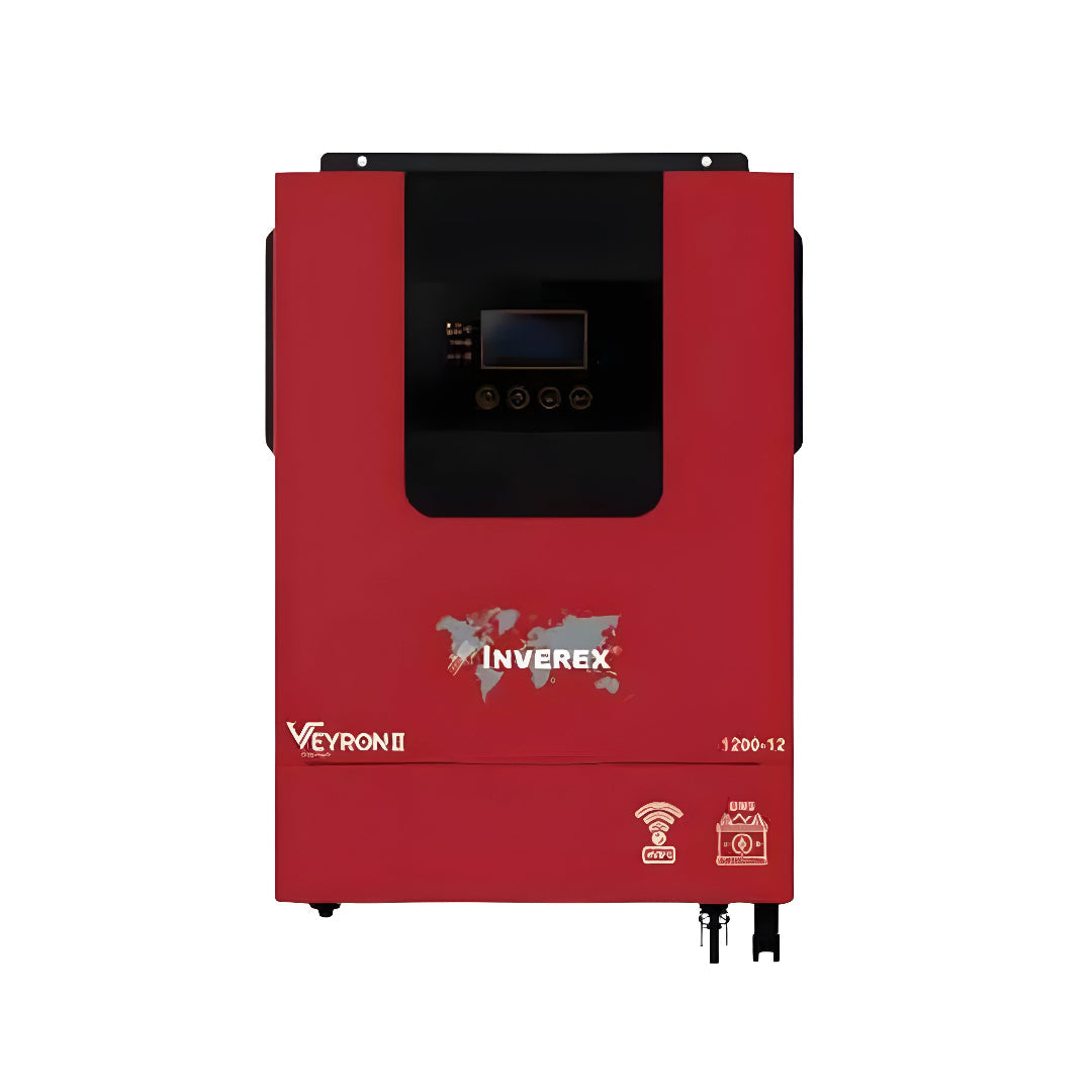 Inverex Veyron II 1200W-12V 1.2KW Off-Grid Solar Inverter with 2000W PV