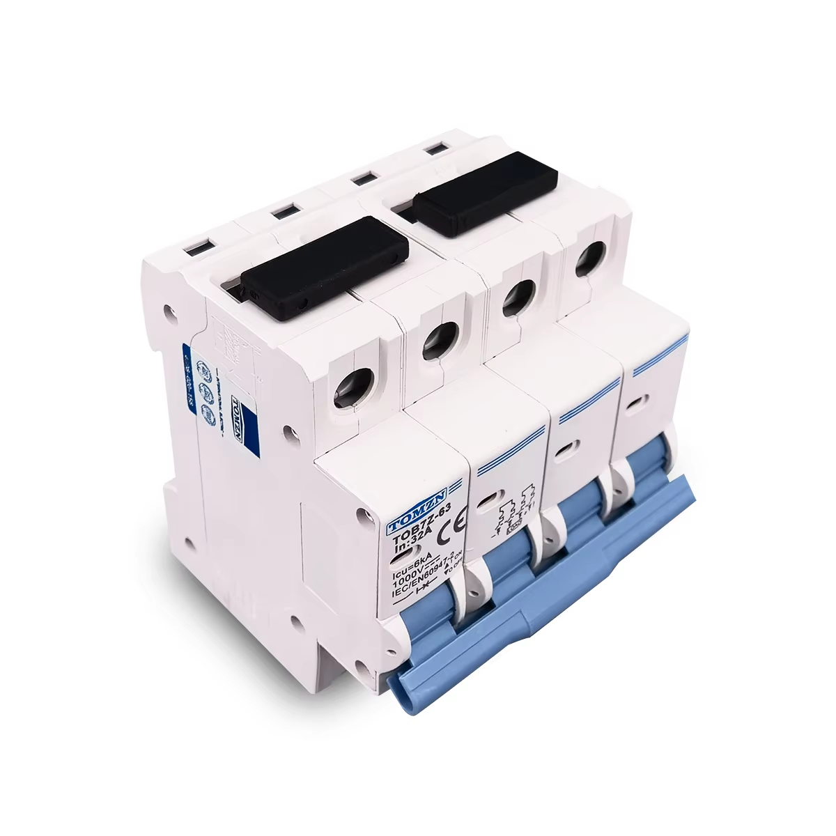 Tomzn TOB7Z-63 4P DC 1200V MCB Circuit Breaker