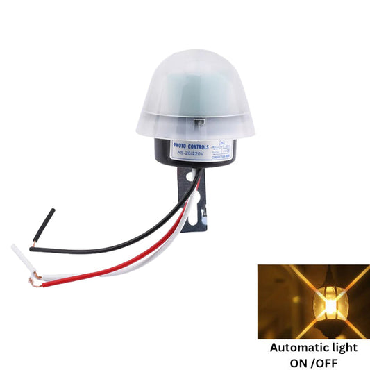 Street Light Switch, Photo Cell Sun Switch (AC 220V 10A) Automatic ON/OFF light