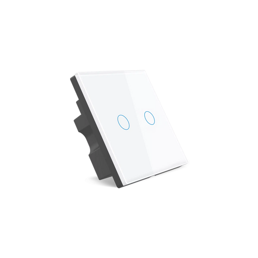 Okasha Smart 2 Gang Smart Wifi Switch CRYSTAL SERIES