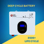 SJY 24V 100Ah Wall Mount SJY LiFePO4 Lithium Battery for Solar Inverter & UPS