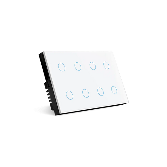 Okasha Smart 8 Gang Smart Wifi Switch CRYSTAL SERIES