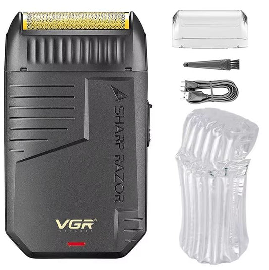 VGR  V-375 Original Shaver Professional Electric Shaver For Men-Portable Beard Trimmer Rechargeable Razor Men's Shaving Machine