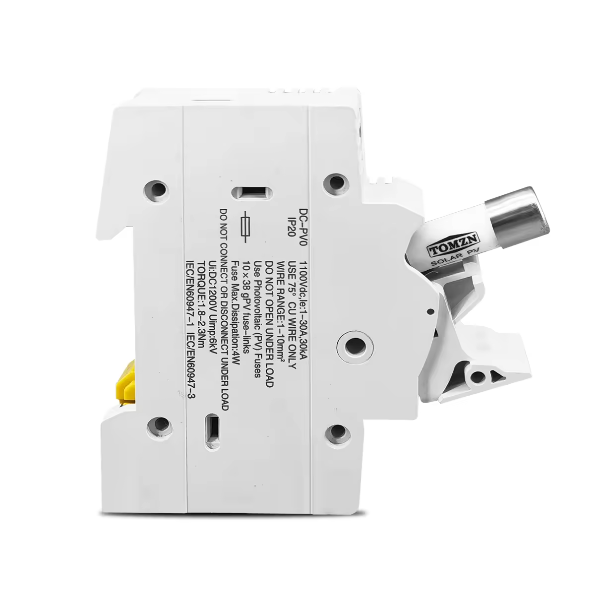 Tomzn TOPV-32 Fuse Holder & Fuse Set – DC 1000V Overload & Short Circuit Protection