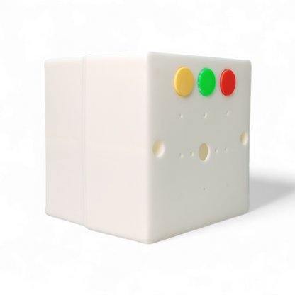 2Line Rotary Change Over Box Plastic Wall Mounted Box