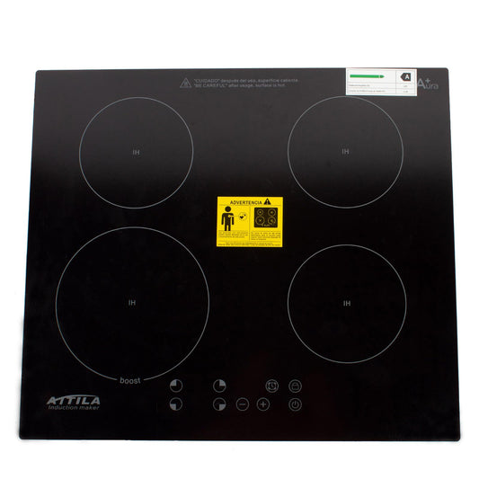 Attila Aura+ ?CC-470DA-S Electric Stove Induction Stove with 4 Inductors