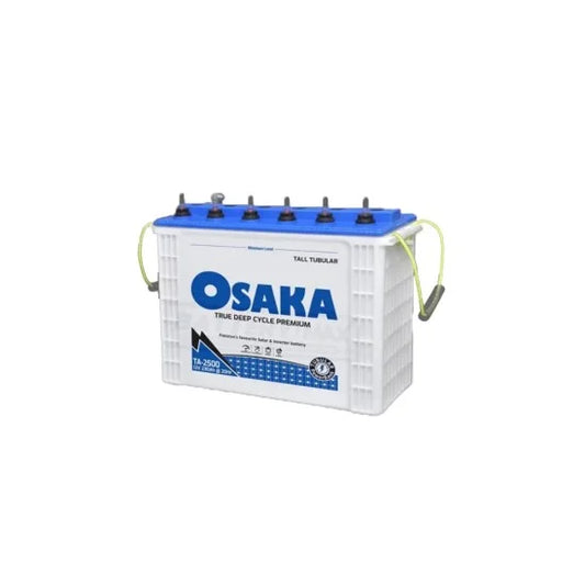 Osaka TA-2500 7PL Deep Cycle Lead Acid Tall Tubular Battery