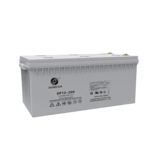 Sacred Sun SP12-200 12V 200Ah Lead Acid Battery