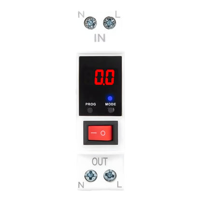 SETCO SP1-A 16A 220V Din Rail Adjustable Voltage Relay | Over Current Protection