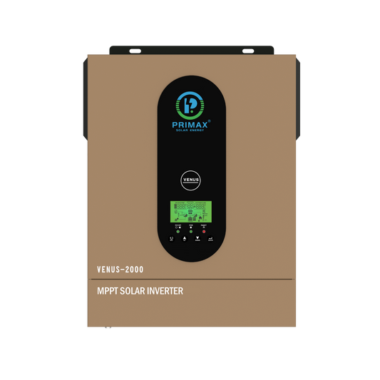 PRIMAX VENUS 2000 Off grid Solar Inverter 12V 1.6KW with 2000W MPPT Solar Charge Controller