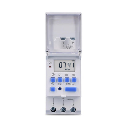 15A Weekly 7 Days Programmable Digital TIME SWITCH Timer (NO-NC)